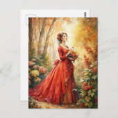 Picking-Blume Postkarte (Vorne/Hinten)