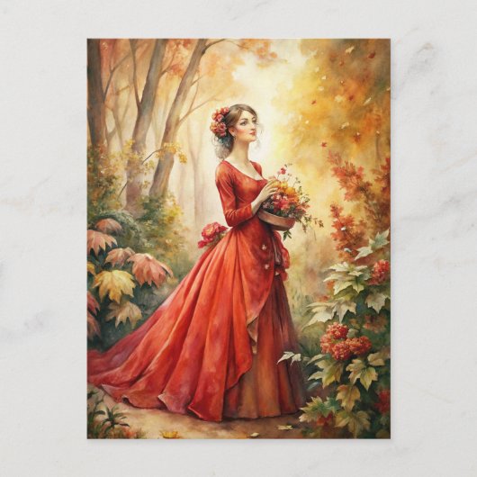 Picking-Blume Postkarte (Vorderseite)