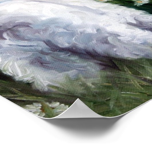 Picking Daisies Poster (Ecke)