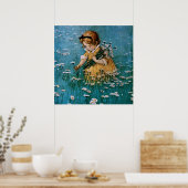 Picking Daisies von Jessie Willcox Smith Poster (Küche)