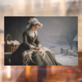 Picking Wool Fensteraufkleber (Blatt 2)