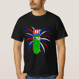 Pickle 4th of July USA Patriotic Gift  T-Shirt