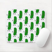 Pickle auf Weiß Mousepad (Mit Mouse)