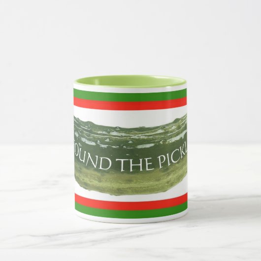 Pickle Award Mug Christmas Party Game Prize Tasse (Zentrum)
