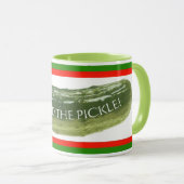 Pickle Award Mug Christmas Party Game Prize Tasse (VorderseiteRechts)