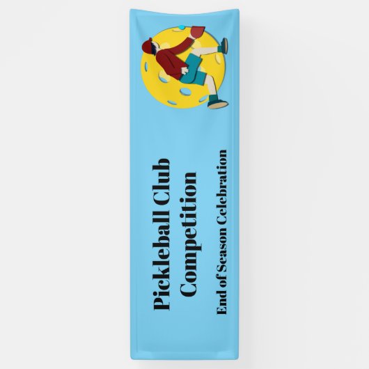 Pickle Ball Banner (Vertikal)