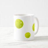 Pickle Ball Coffee Tasse, starten Sie Ihren Morgen Kaffeetasse (VorderseiteRechts)