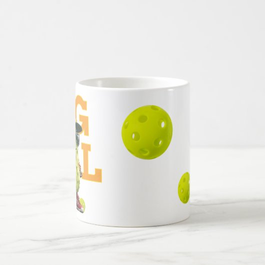 Pickle Ball Coffee Tasse, starten Sie Ihren Morgen Kaffeetasse (Mittel)