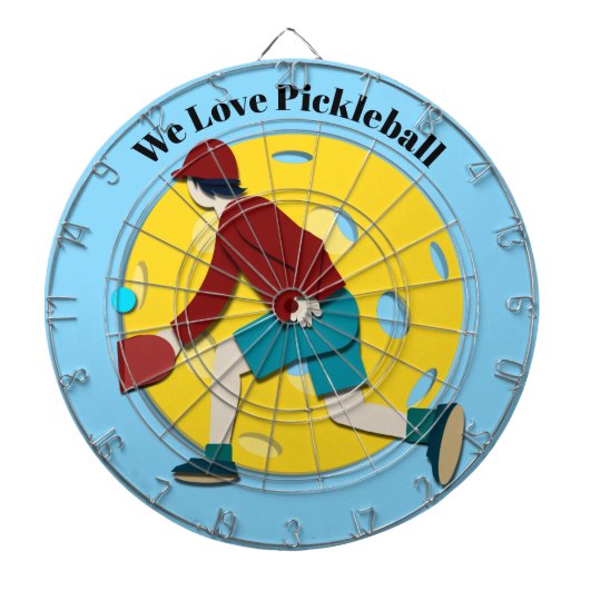 Pickle Ball Dartscheibe (vorne)