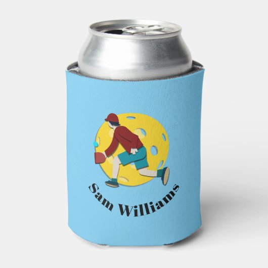 Pickle Ball Dosenkühler (Kanne Vorderseite)