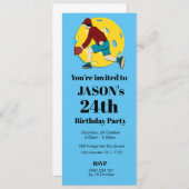 Pickle Ball Einladung (Vorne/Hinten)