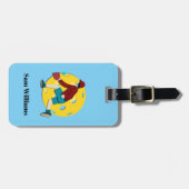 Pickle Ball Gepäckanhänger (Vorderseite horizontal)