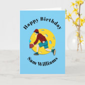 Pickle Ball Karte (Gelbe Blume)