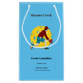 Pickle Ball Kleine Geschenktüte (Rückseite)