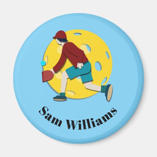 Pickle Ball Magnet (Vorne)