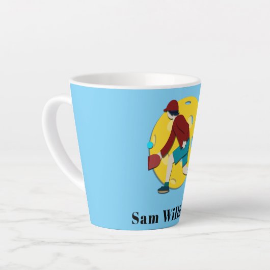 Pickle Ball Milchtasse (Linke Ecke)