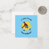 Pickle Ball Mitteilungskarte (Vorderseite/Rückseite Beispiel)