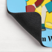 Pickle Ball Mousepad (Ecke)