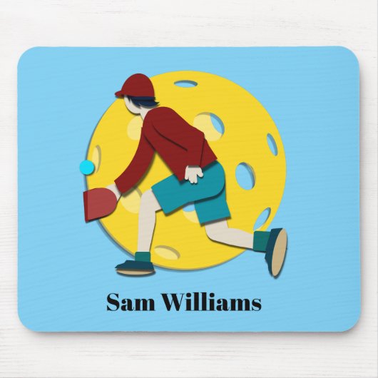 Pickle Ball Mousepad (Vorne)