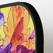 PICKLE BALL PADDLE KANJI GLÜCK TIGER MIT CLOUDS (Linke Seite)