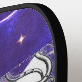 Pickle Ball Paddle Leo Vintag Astronomische Karte (Linke Seite)