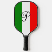 Pickle Ball Paddle mit Custon Initial (Rückseite)