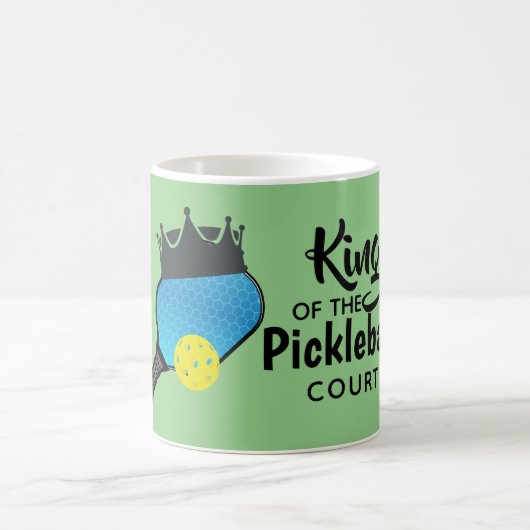Pickle Ball Pickleball Design Coffee Tasse (Mittel)