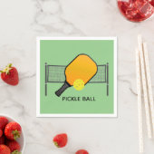 Pickle Ball Pickleball Designpapier Napkins Serviette (Beispiel)