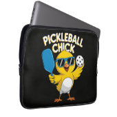 Pickle Ball Pickleball Huhn Laptopschutzhülle (Vorne Rechts)