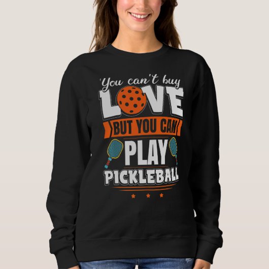 Pickle Ball Player Pickleball Sweatshirt (Vorderseite)