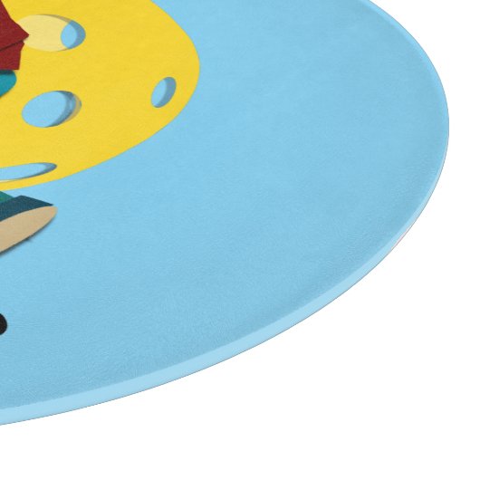 Pickle Ball Schneidebrett (Ecke)