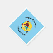 Pickle Ball Serviette (Ecke)