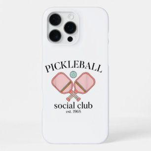 Pickle Ball Sozialclub EST 1965 Männer Frauen iPhone 16 Pro Max Hülle