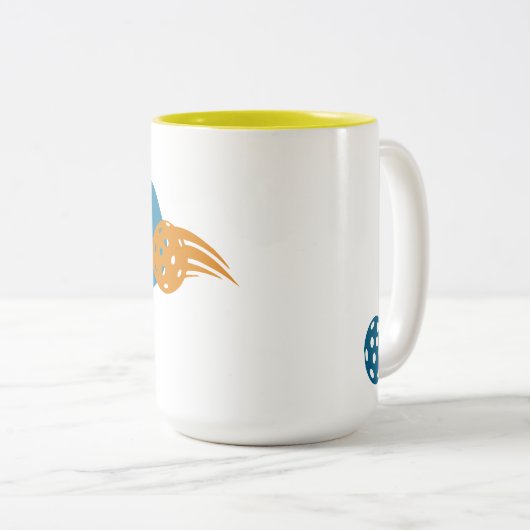 Pickle Ball Spaß Tasse (VorderseiteRechts)