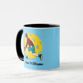 Pickle Ball Tasse (Vorderseite Links)