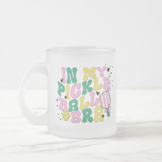 Pickle-Ball-Tasse in meiner Pickle-Ball-Zeit-Tasse Mattglastasse