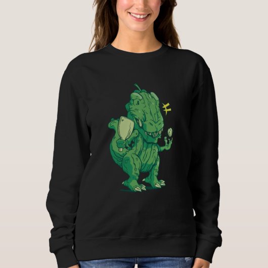 Pickle Ball Trex Tyrannosaurus Pickleball rex Sweatshirt (Vorderseite)