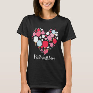 Pickle Ball Valentinstag Pickleball Lover T-Shirt