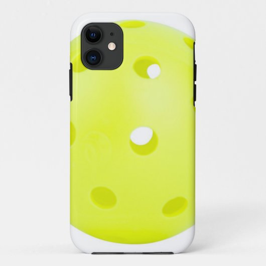 Pickle BAll Yellow Case-Mate iPhone Hülle (Rückseite)