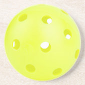 Pickle BAll Yellow Getränkeuntersetzer (Vorne)
