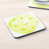 Pickle BAll Yellow Getränkeuntersetzer (Linke Seite)