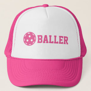 Pickle baller Funny Pickleball Benutzerdefinierter Truckerkappe