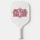 Pickle Baller Personalisiert Pickleball Paddle (Vorderseite)