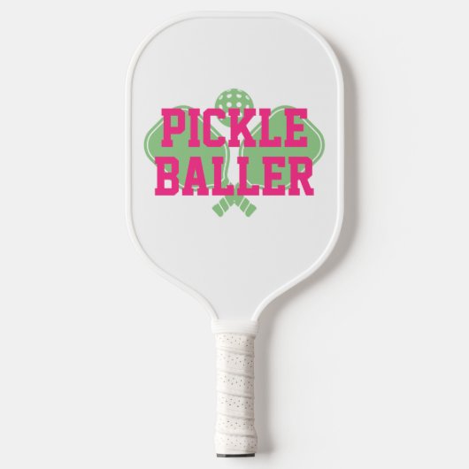 Pickle Baller Personalisiert Pickleball Paddle (Vorderseite)