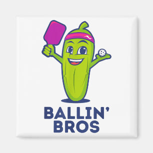 Pickle Ballin’ Bros - Geschenke Freunde, Brüder od Magnet