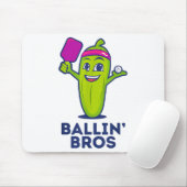 Pickle Ballin’ Bros - Geschenke Freunde, Brüder od Mousepad (Mit Mouse)