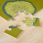 Pickle Chips Sweet Pickles Food Kosher Dill Design Puzzle (Seite)