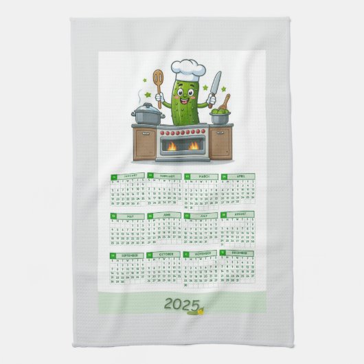 Pickle Cook Küchenhandtücher Geschirrtuch (Vertikal)