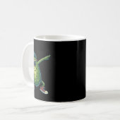 Pickle Cucumber Funny National Pickday Dabbing Kaffeetasse (Vorderseite Links)