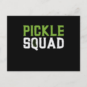 Pickle Cucumber Vegan Squad Green Grocer World Postkarte